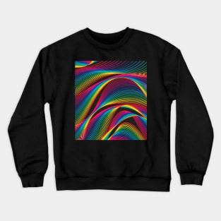 Multicolor Lines Crewneck Sweatshirt